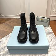 Kitlife Prada All-Leather Lace-Up Ankle Boots Black | Size 35 - 41 - 3