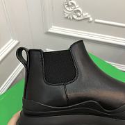 Kitlife Bottega Veneta Lug Chunky Sole Short Boots Black  - 5