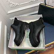 Kitlife Bottega Veneta Lug Chunky Sole Short Boots Black  - 3