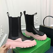 Kitlife Bottega Veneta Lug Chunky Sole Boots Pink - 2