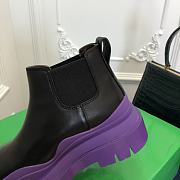 Kitlife Bottega Veneta Lug Chunky Sole Short Boots Purple  - 5