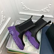 Kitlife Bottega Veneta Lug Chunky Sole Boots Purple - 4