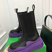 Kitlife Bottega Veneta Lug Chunky Sole Boots Purple - 3