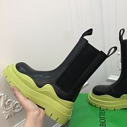 Kitlife Bottega Veneta Lug Chunky Sole Chelsea Boots Seagrass - 4