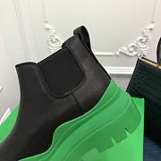 Kitlife Bottega Veneta Lug Chunky Sole Short Chelsea Boots Grass - 6