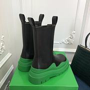 Kitlife Bottega Veneta Lug Chunky Sole Chelsea Boots Grass - 5