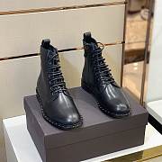 Kitlife Givenchy Smooth Calfskin Lace Up Ankle Boots Black | Size 38 – 44 (Size 45 Customized) - 1