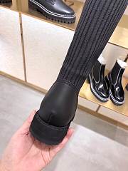 Kitlife Fendi Boots With FF Embroidered Socks Brown | Size 35 – 40  - 5