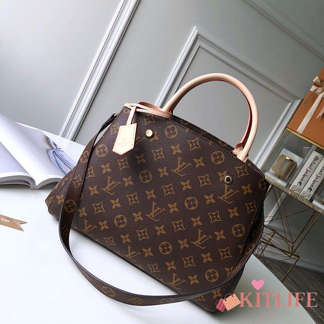 Kitlife Louis Vuitton Montaigne MM Monogram In Brown - M41056 - 33x23x15 cm - 1