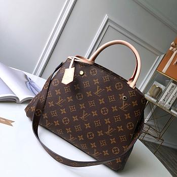 Kitlife Louis Vuitton Montaigne MM Monogram In Brown - M41056 - 33x23x15 cm