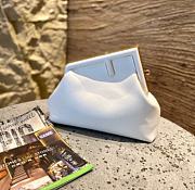 Kitlife Fendi First Medium White Leather Bag - 8BP127 - 32.5x23.5x15 cm - 1