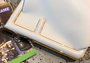 Kitlife Fendi First Medium White Leather Bag - 8BP127 - 32.5x23.5x15 cm - 5