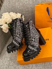 Kitlife Louis Vuitton Star Trail Ankle Boots 8cm Gray | Size 35 - 39 - 4