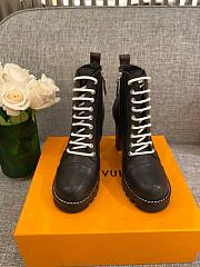 Kitlife Louis Vuitton Logo Ankle Boots 8cm Black | Size 35 - 39 - 2