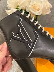 Kitlife Louis Vuitton Logo Ankle Boots 8cm Black | Size 35 - 39 - 6