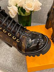 Kitlife Louis Vuitton Star Trail Ankle Boots 9cm in Brown Monogram | Size 35 - 39 - 3