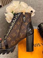 Kitlife Louis Vuitton Star Trail Ankle Boots 9cm in Brown Monogram | Size 35 - 39 - 5