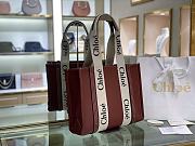 Kitlife Chloe Woody Tote Bag Full Leather Dark Brwon - 7565# – 37x26x12cm - 5