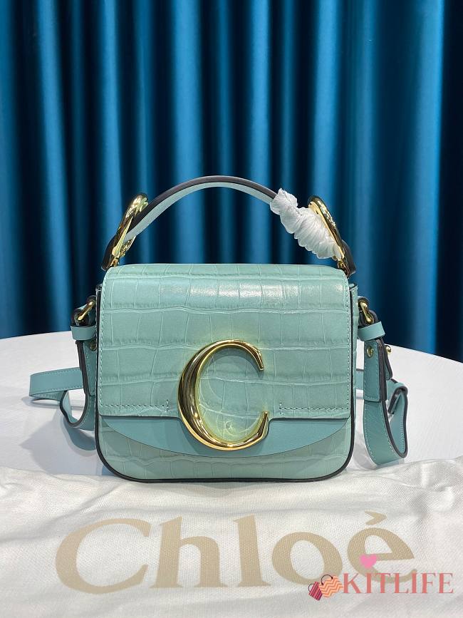 Kitlife Chloe C Double Carry Bag Blue – 16.5x5x14 cm - 1