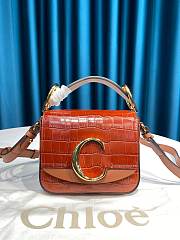 Kitlife Chloe C Double Carry Bag Brown – 16.5x5x14 cm - 1