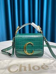 Kitlife Chloe C Double Carry Bag Dark Green – 16.5x5x14 cm - 1