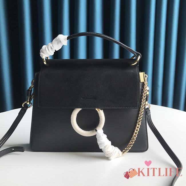 Kitlife Chloe Faye Handbag Black – 6039 MML0 – 26x21x2.5  cm - 1