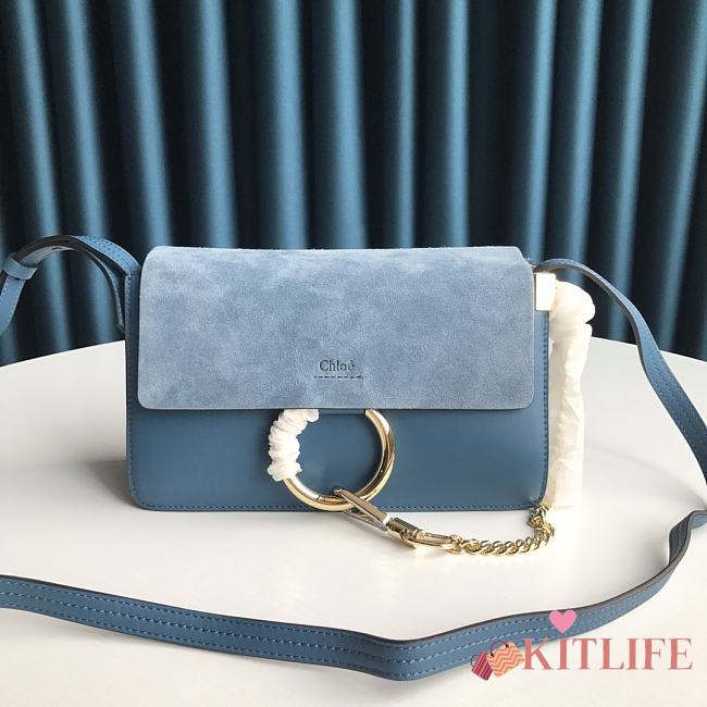 Kitlife Chloe Faye Handbag Blue – 6039 MML0 – 24x7x15 cm - 1