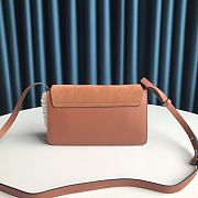 Kitlife Chloe Faye Handbag Brown – 6039 MML0 – 24x7x15 cm - 5