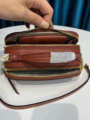 Kitlife Chloe C Vanity Bag In Shiny Calfskin Sepia Brown – 6040 – 19x10x7 cm - 5