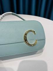 Kitlife Chloe C Vanity Bag In Shiny Calfskin Sepia Light Cloud – 6040 – 19x10x7 cm - 3