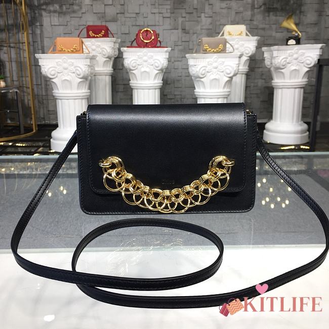 Kitlife Chloe Drew Bijou Clutch Black – 6026 – 20.5x13x2.5 cm - 1