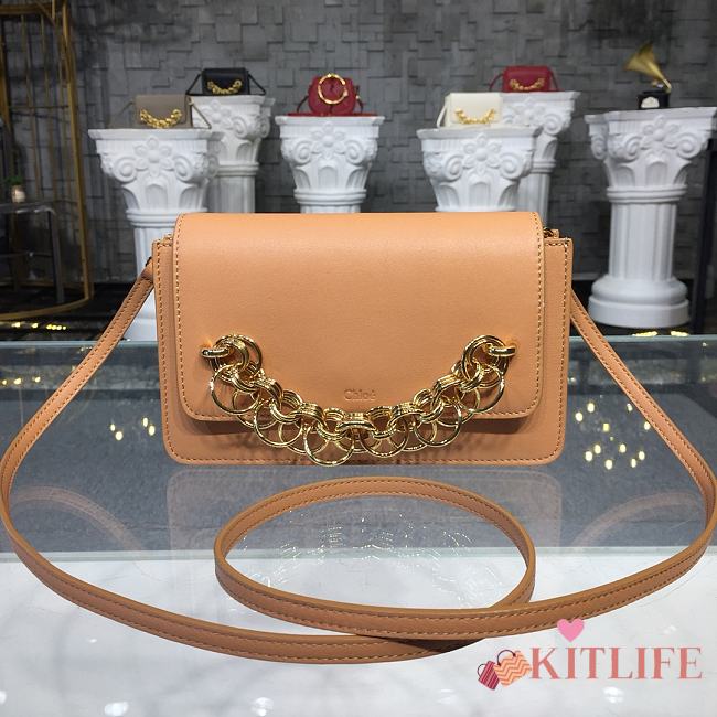 Kitlife Chloe Drew Bijou Clutch Brown – 6026 – 20.5x13x2.5 cm - 1