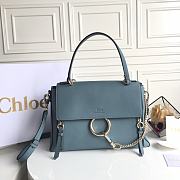 Kitlife Chloe Faye Shoulder Bag Small Blue – 1322# – 28x22x11cm - 1