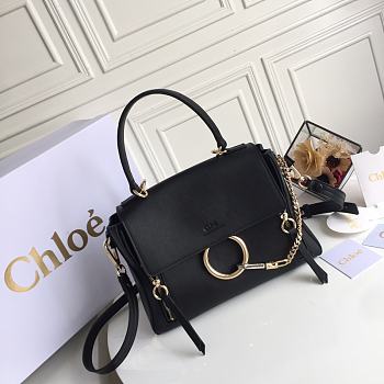 Kitlife Chloe Faye Shoulder Bag Small Black – 1322# – 28x22x11cm