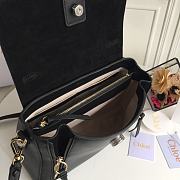 Kitlife Chloe Faye Shoulder Bag Small Black – 1322# – 28x22x11cm - 5
