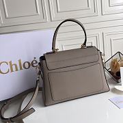 Kitlife Chloe Faye Shoulder Bag Small Gray – 1322# – 28x22x11cm - 5