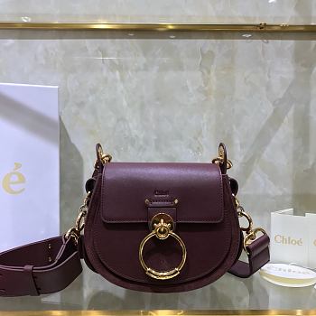 Kitlife Chloe Small Tess Bag Burgundy – S1153 – 20x18.5x7cm