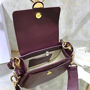 Kitlife Chloe Small Tess Bag Burgundy – S1153 – 20x18.5x7cm - 5