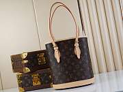 Kitlife Louis Vuitton Petit Bucket Bag In Monogram - 23 x 15 x 26cm - 5