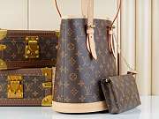 Kitlife Louis Vuitton Petit Bucket Bag In Monogram - 23 x 15 x 26cm - 3