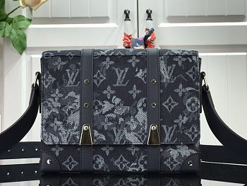 Kitlife Louis Vuitton Trunk Messenger Coated Canvas - 24 x 18 x 5.5 cm