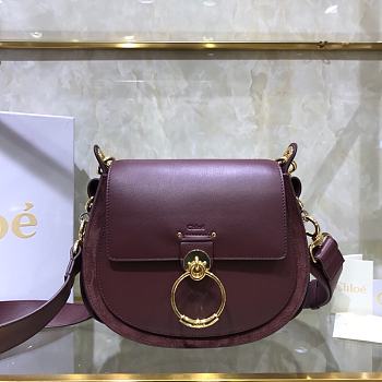 Kitlife Chloe Medium Tess Bag Burgundy – S1152 – 26x22x8cm