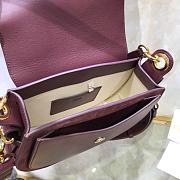 Kitlife Chloe Medium Tess Bag Burgundy – S1152 – 26x22x8cm - 6