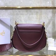 Kitlife Chloe Medium Tess Bag Burgundy – S1152 – 26x22x8cm - 3