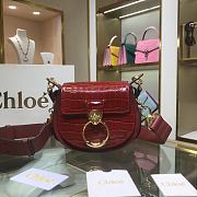 Kitlife Chloe Small Tess Crocodile Red – S1152 – 20.5x18.5x7.5 cm - 1