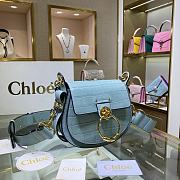 Kitlife Chloe Small Tess Crocodile Blue – S1152 – 20.5x18.5x7.5 cm - 2