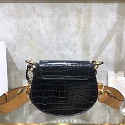 Kitlife Chloe Small Tess Crocodile Black – S1152 – 20.5x18.5x7.5 cm - 6