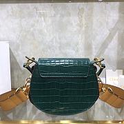 Kitlife Chloe Small Tess Crocodile Green – S1152 – 20.5x18.5x7.5 cm - 3