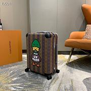 Kitlife Louis Vuitton Horizon 55 Monogram Monogram Stripes Brown canvas Duck – M20481 - 55x38x21 cm - 2
