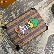 Kitlife Louis Vuitton Horizon 55 Monogram Monogram Stripes Brown canvas Duck – M20481 - 55x38x21 cm - 4